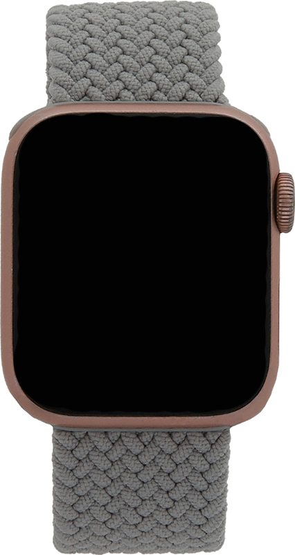 Elastický řemínek L pro Apple Watch 38/40/41 mm, délka 155 mm, světle šedá