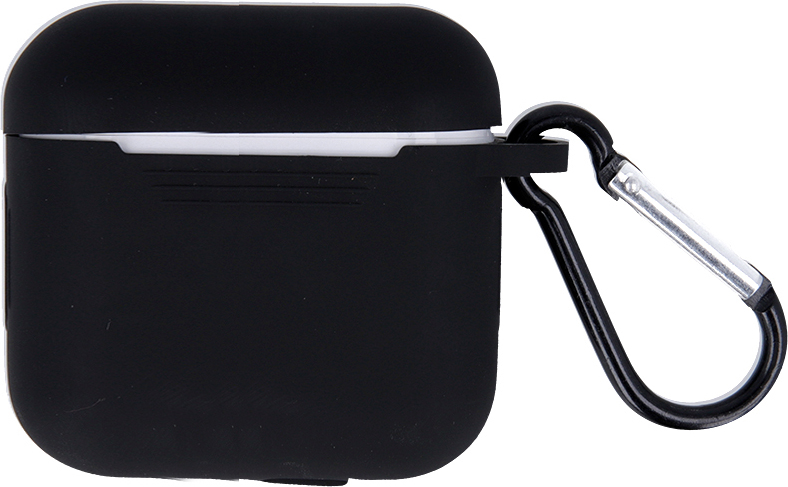 Pouzdro pro Airpods 3 černé s karabinou