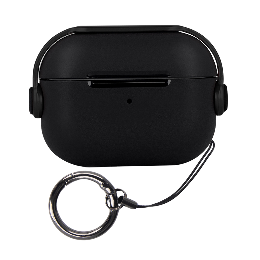 Pouzdro pro sluchátka Airpods / Airpods 2, černé
