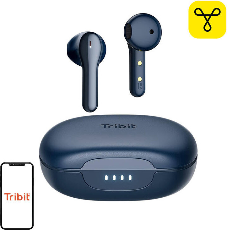 Earphones TWS Tribit SolarBuds C2 BTH96R (black)