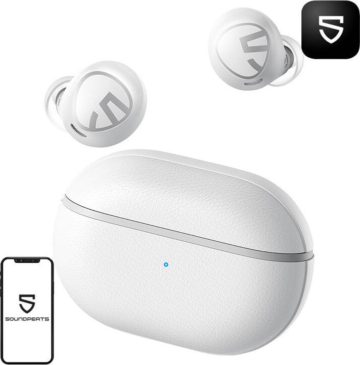 TWS Soundpeats Free2 Classic Headphones (white)