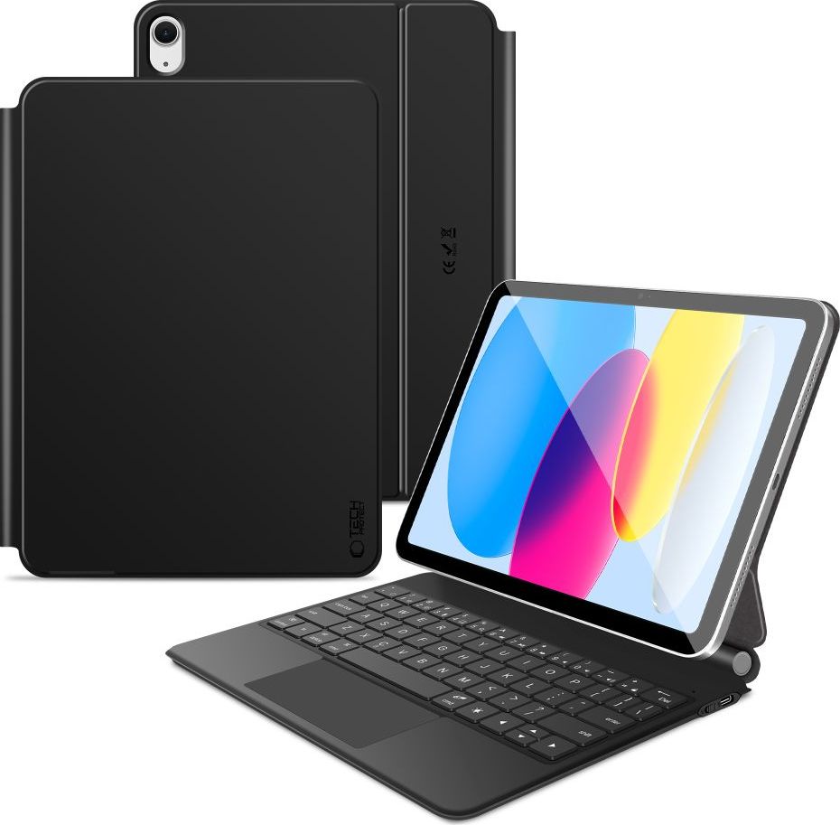 TECH-PROTECT SMARTCASE MAGNETIC + KEYBOARD IPAD 10.9” 10 / 2022 / 11” 11 / 2025 BLACK