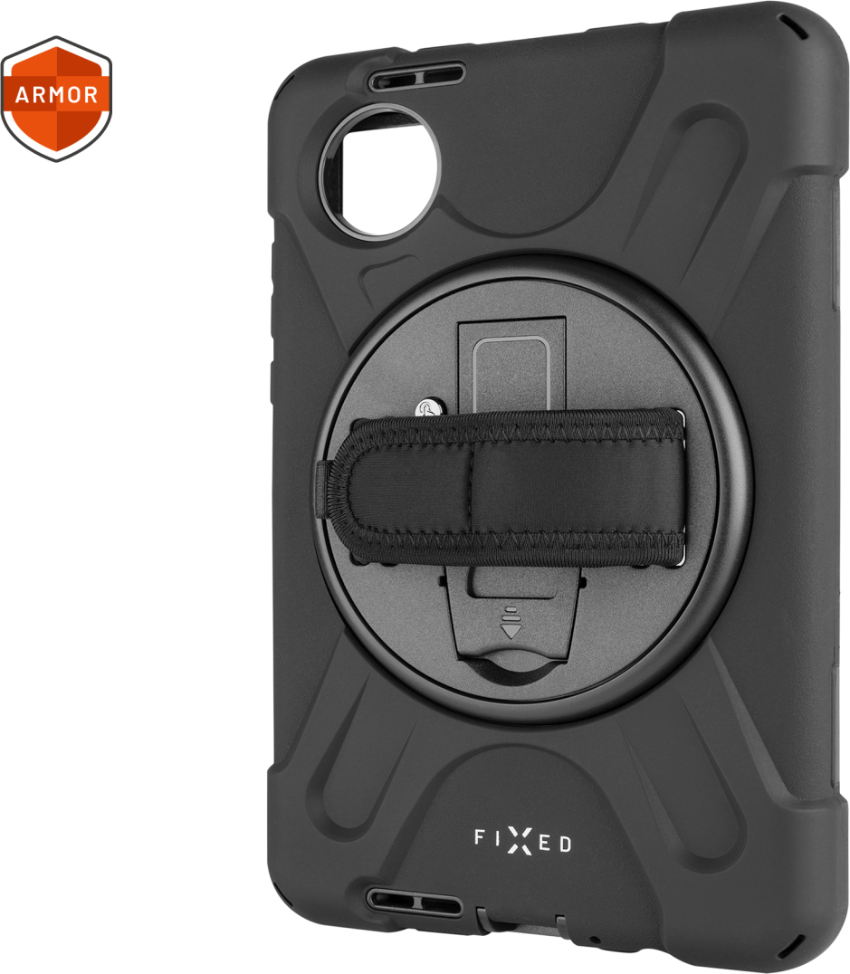 Odolné pouzdro se stojánkem FIXED Rugged Tab Case pro Xiaomi Redmi Pad SE 8.7", černé