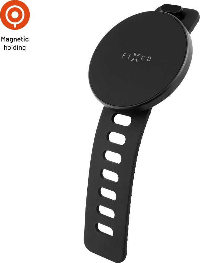 Fitness držák mobilního telefonu FIXED MagGrip Active s MagSafe uchycením, černý