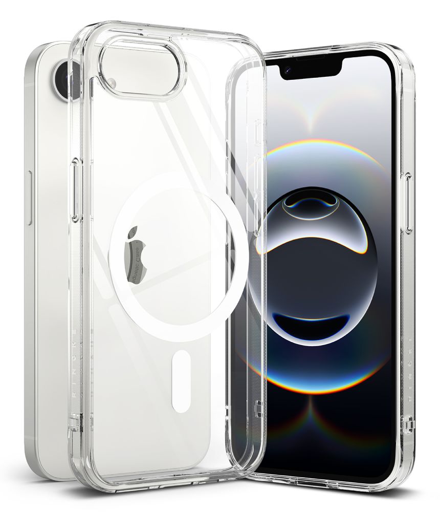 Levně RINGKE FUSION MAGNETIC MAGSAFE IPHONE 16E / 17E CLEAR