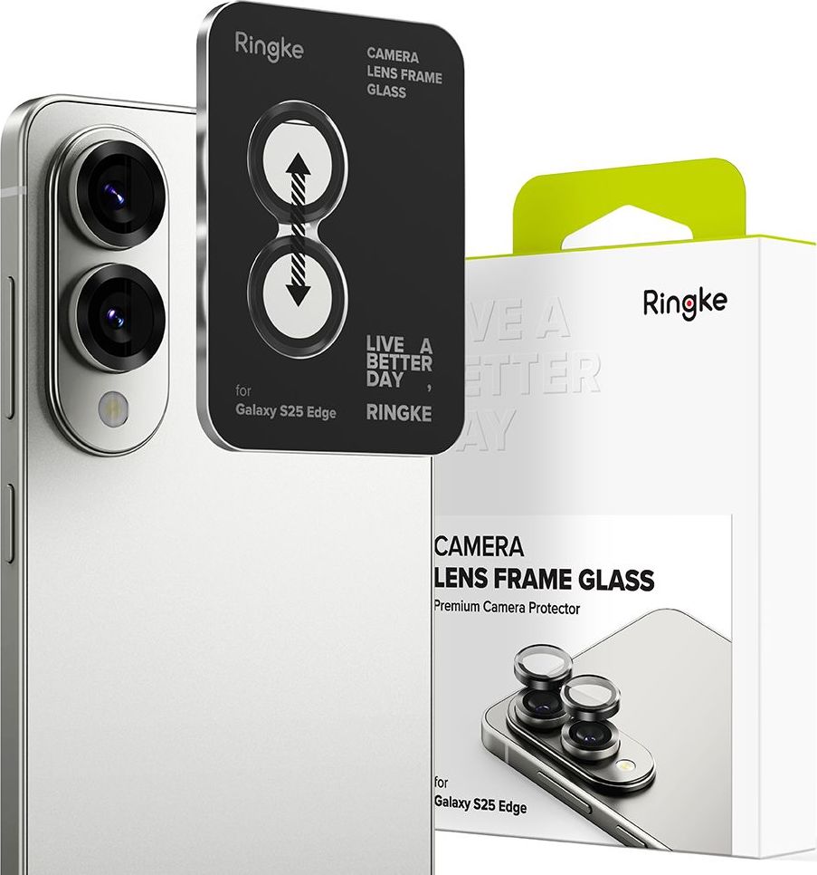 OCHRANA ČOČKY FOTOAPARÁTU RINGKE CAMERA FRAME PROTECTOR GALAXY S25 EDGE BLACK