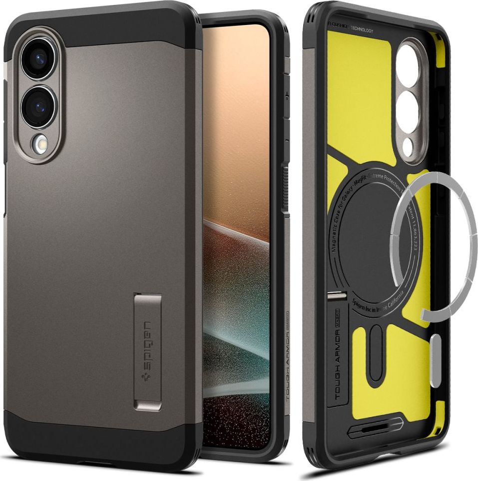 SPIGEN TOUGH ARMOR MAGSAFE GALAXY S25 EDGE GUNMETAL