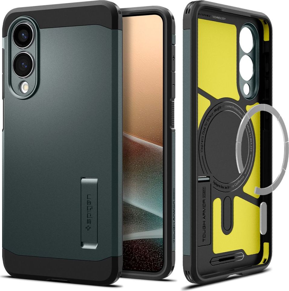 SPIGEN TOUGH ARMOR MAGSAFE GALAXY S25 EDGE ABYSS GREEN