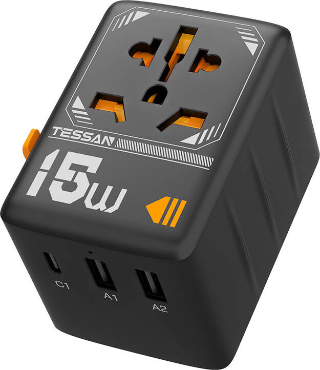 Univerzální cestovní adaptér Tessan WTA-01