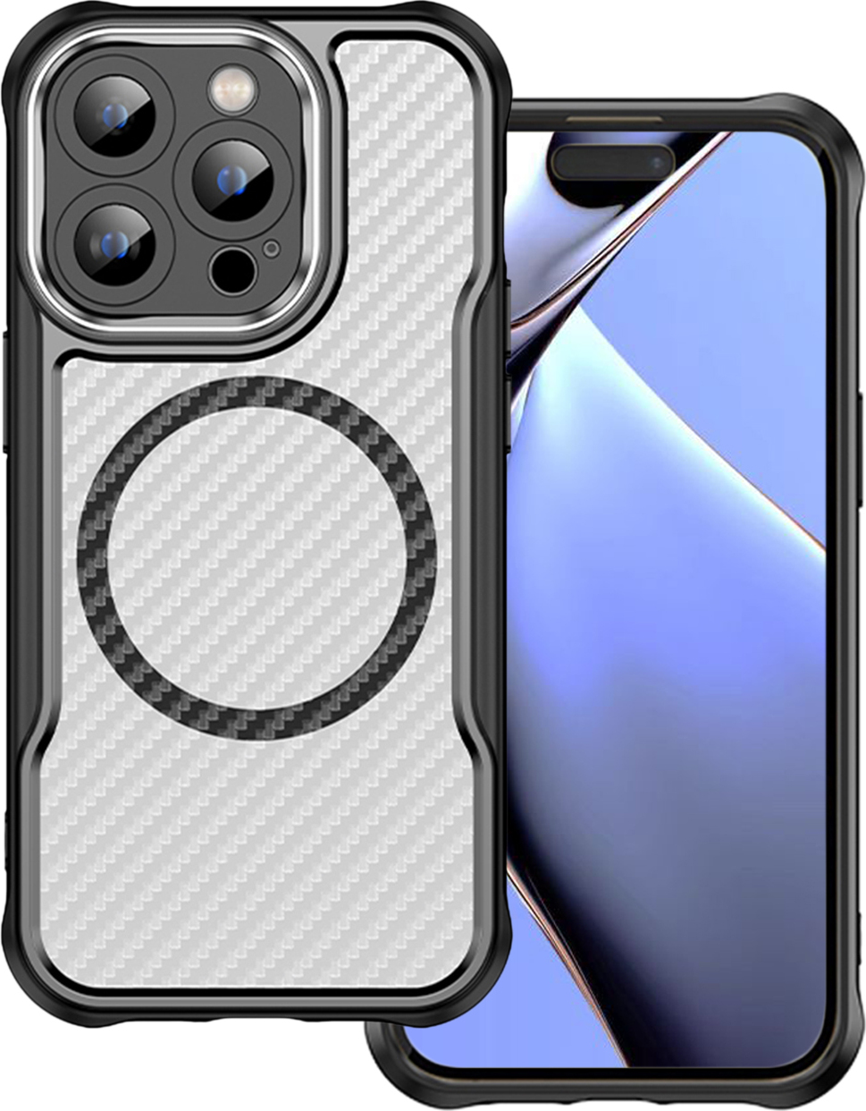 Defender Carbon Mag kryt pro iPhone 14 Pro Max 6,7