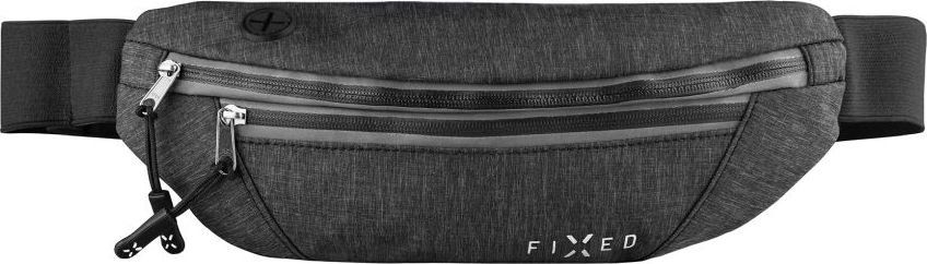 Sportovní ledvinka FIXED Sportbelt, šedá