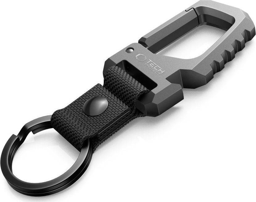 TECH-PROTECT KLÍČENKA S OTVÍRÁKEM SLIDELOCK CARABINER KEYCHAIN GUNMETAL