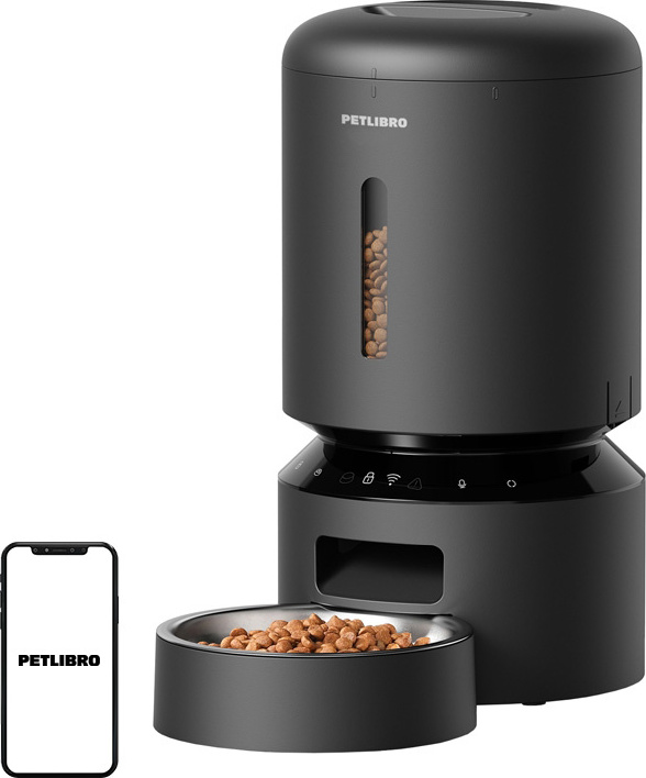 Dávkovač krmiva Petlibro Granary, WiFi, 5 l (černý)