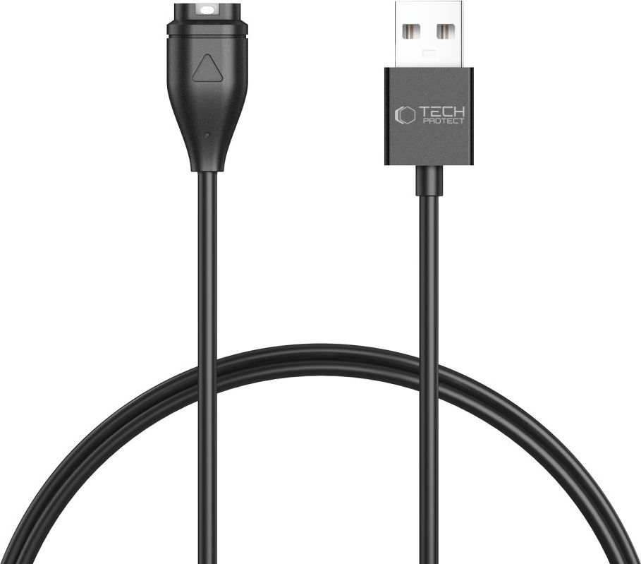 TECH-PROTECT MC04 ULTRABOOST NABÍJECÍ USB KABEL 100CM GARMIN WATCH BLACK