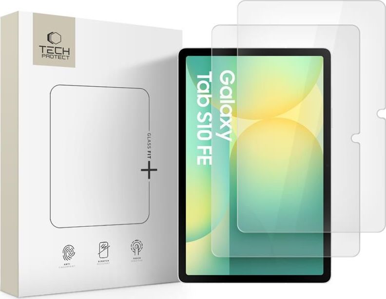 Tvrzené sklo TECH-PROTECT GLASS FIT+ 2-PACK GALAXY TAB S7 / S8 / S9 11.0 / S9 FE / S10 FE 10.9 CLEAR