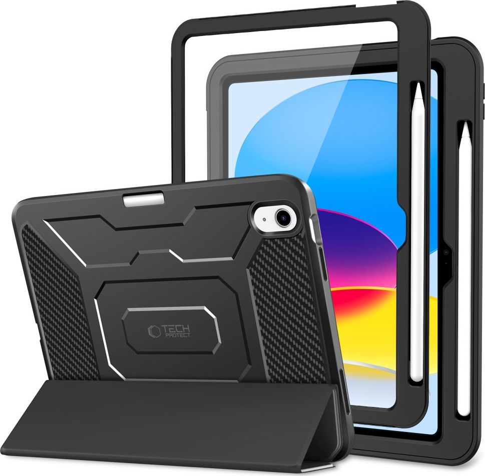 TECH-PROTECT ENDURANCE IPAD 10.9” 10 / 2022 / 11” 11 / 2025 BLACK