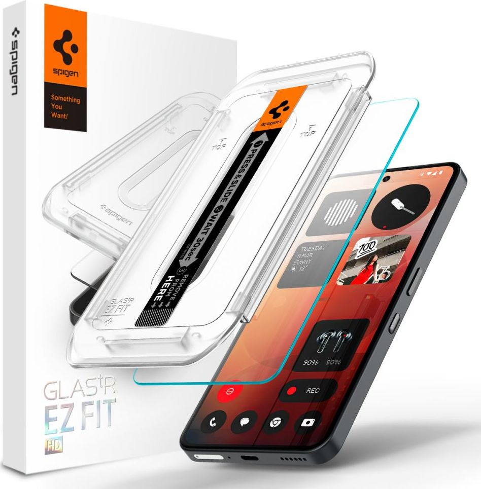 Tvrzené sklo SPIGEN GLAS.TR ”EZ FIT” NOTHING PHONE 3A / 3A PRO CLEAR