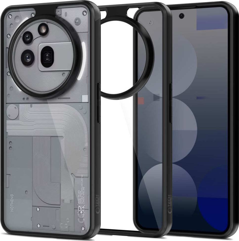 TECH-PROTECT MAGMAT NOTHING PHONE 3A PRO BLACK/CLEAR
