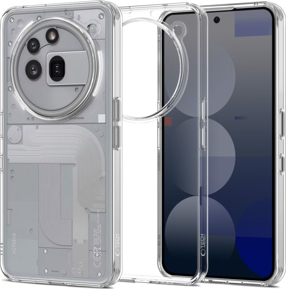TECH-PROTECT FLEXAIR HYBRID NOTHING PHONE 3A PRO CLEAR