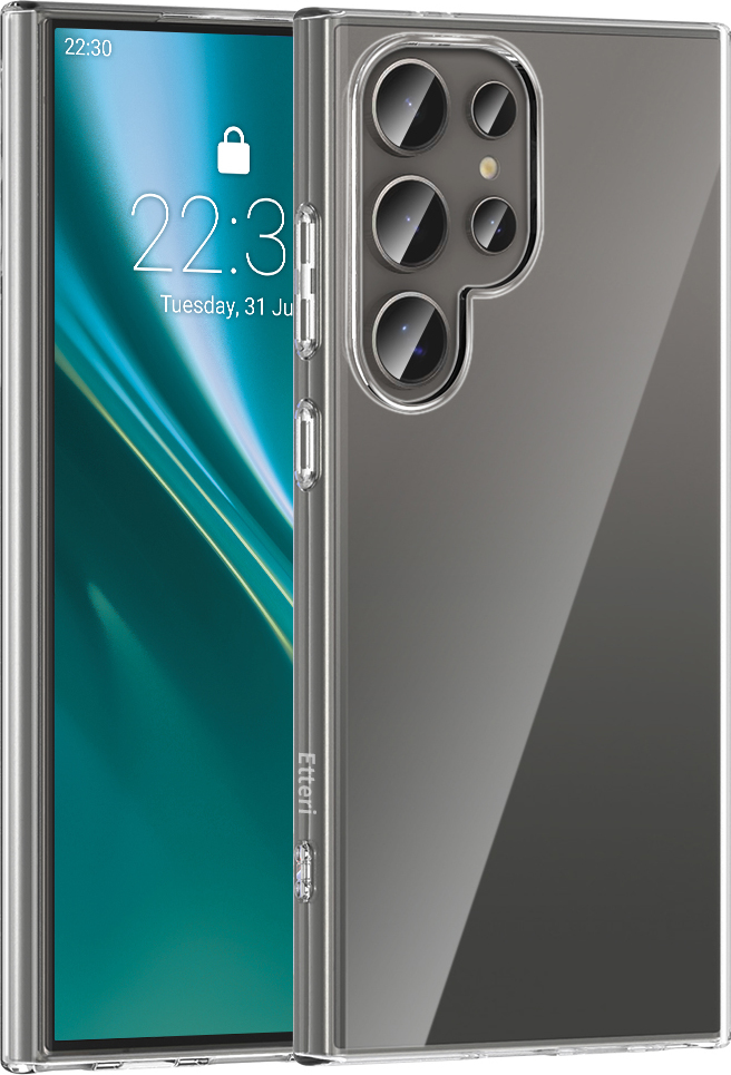 Průhledný kryt Etteri pro Samsung Galaxy S24 Ultra