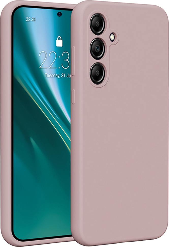 Silikonový kryt Etteri pro Samsung Galaxy A35 5G světle růžový