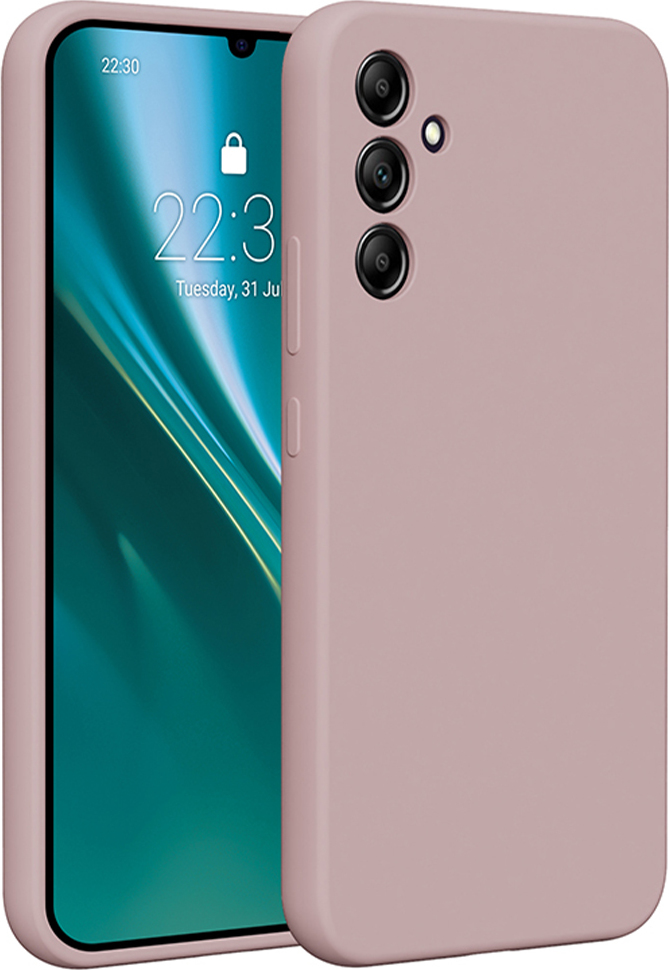 Etteri Silikonové pouzdro pro Samsung Galaxy A34 5G světle růžové