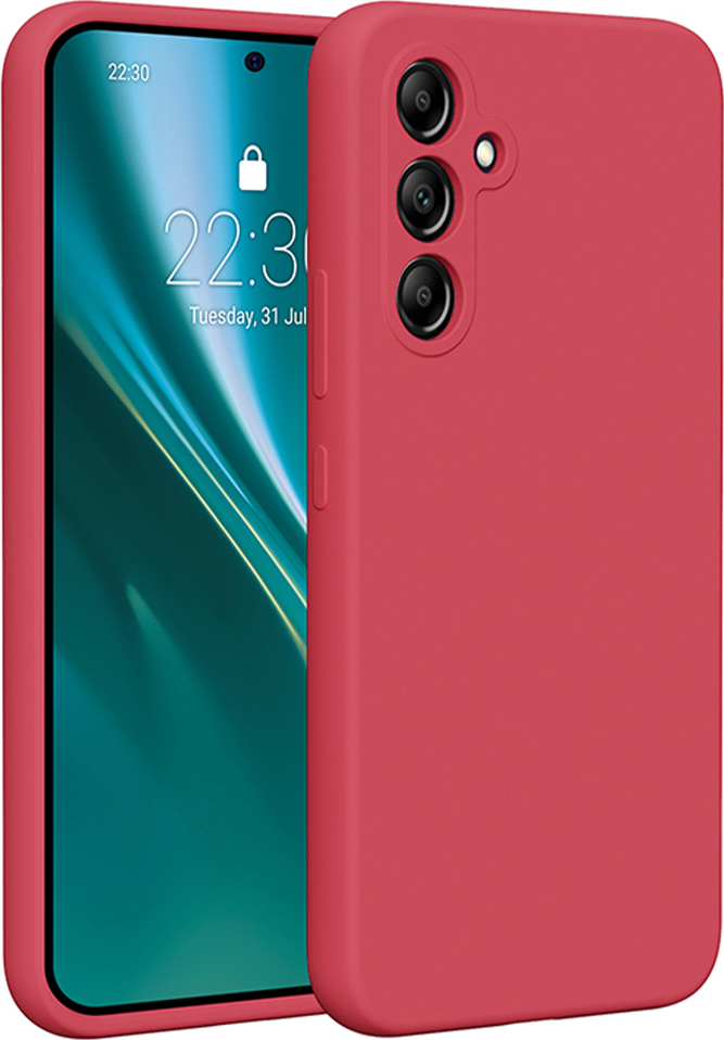 Silikonový kryt Etteri pro Samsung Galaxy A54 5G malinový