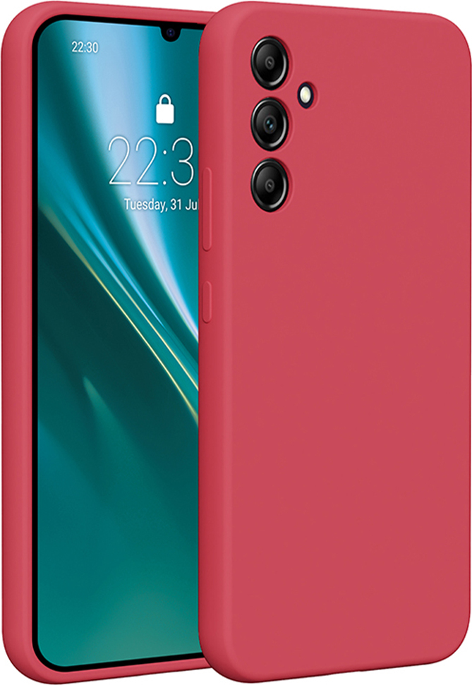 Silikonový kryt Etteri pro Samsung Galaxy A34 5G malinový