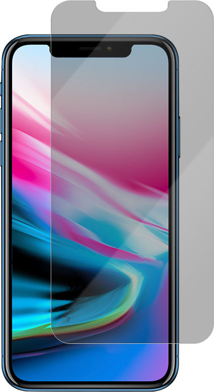 Tvrzené sklo Vmax 0,33 mm 2,5D s vysokou průhledností a privacy filtrem pro iPhone X / XS / 11 Pro