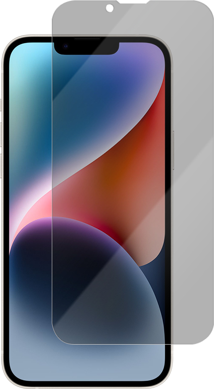 Tvrzené sklo Vmax 0,33 mm 2,5D s vysokou průhledností a privacy filtrem pro iPhone 14 6,1