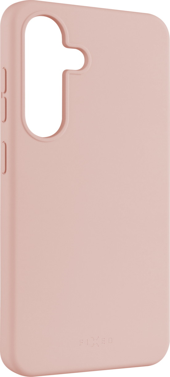 Zadní kryt FIXED MagFlow s podporou MagSafe pro Samsung Galaxy S25, růžový