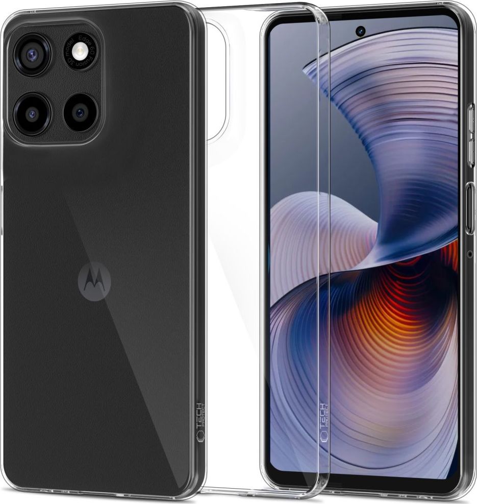 TECH-PROTECT FLEXAIR MOTOROLA MOTO G56 5G CLEAR