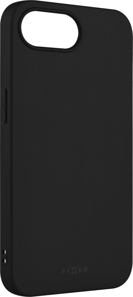 Levně Zadní pogumovaný kryt FIXED Story pro Apple iPhone 17e/16e, černý
