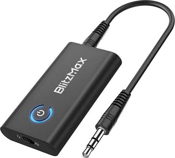Vysílač / přijímač Bluetooth 5.2 BlitzMax BT05, aptX