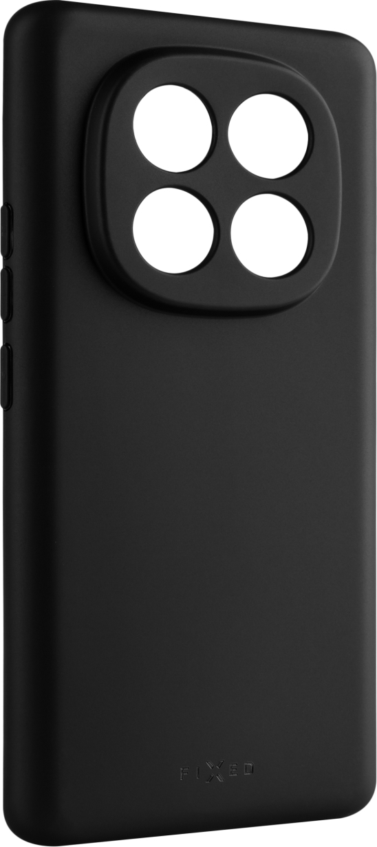 Zadní pogumovaný kryt FIXED Story pro Xiaomi Redmi Note 14 Pro+ 5G, černý