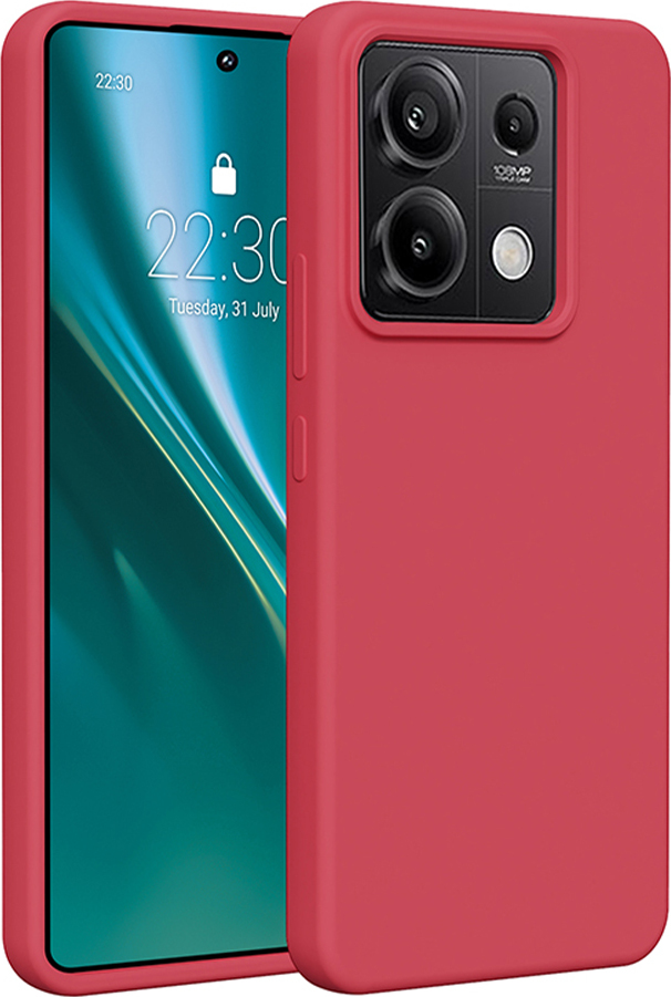 Etteri Silicone kryt pro Xiaomi Redmi Note 13 Pro 5G raspberry