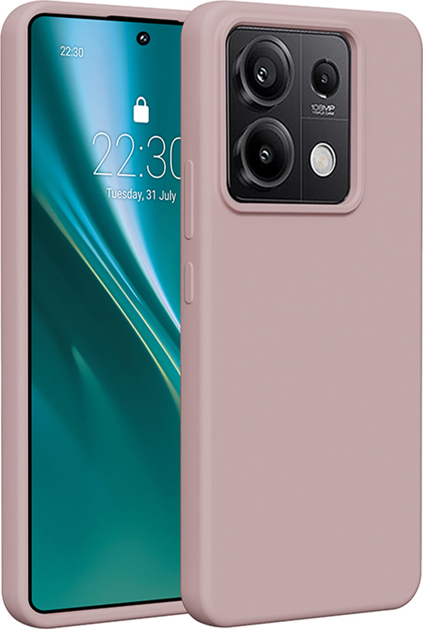 Etteri Silicone kryt pro Xiaomi Redmi Note 13 Pro 5G light pink