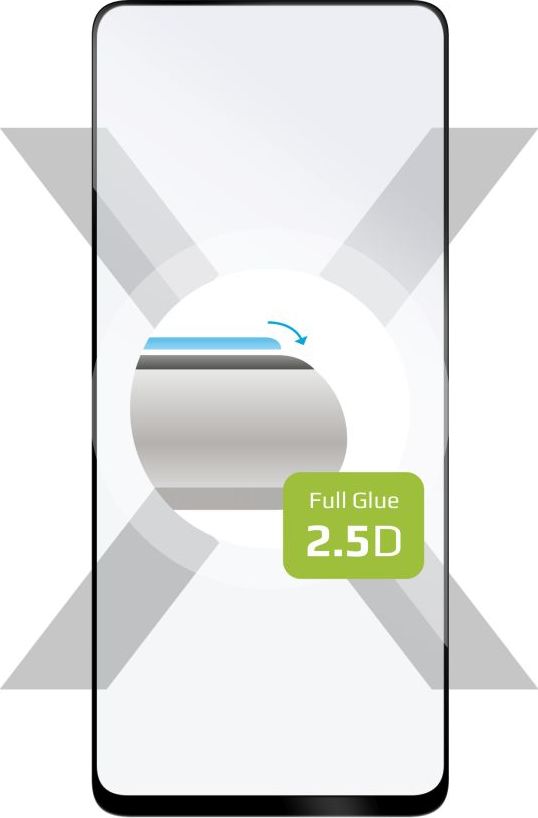 Ochranné tvrzené sklo FIXED Full-Cover pro Xiaomi Redmi 12 4G/5G/13 4G/Poco M6/M6 Plus 5,černé