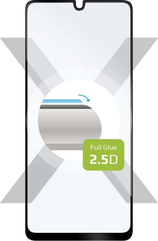 Ochranné tvrzené sklo FIXED Full-Cover pro Xiaomi Redmi 13C/13C 5G/POCO C65/POCO M6 5G, černé