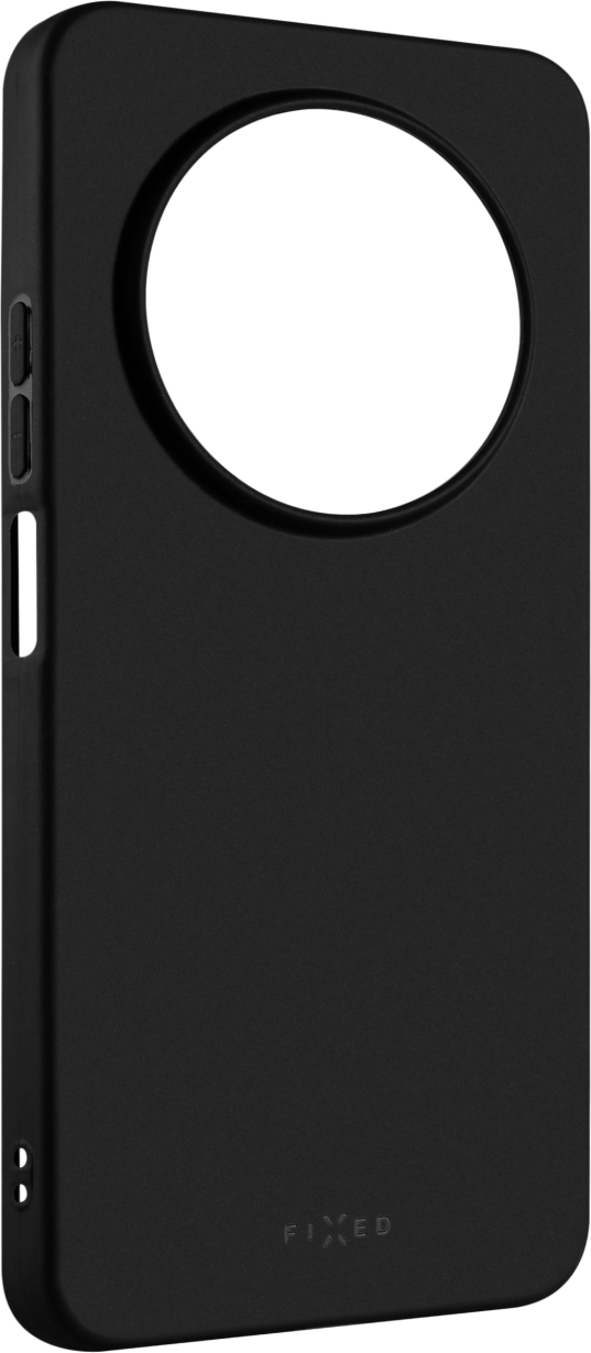 Zadní pogumovaný kryt FIXED Story pro Xiaomi Redmi 14C/A4 5G/A3 Pro/POCO C75 4G/5G/M7 5G, černý