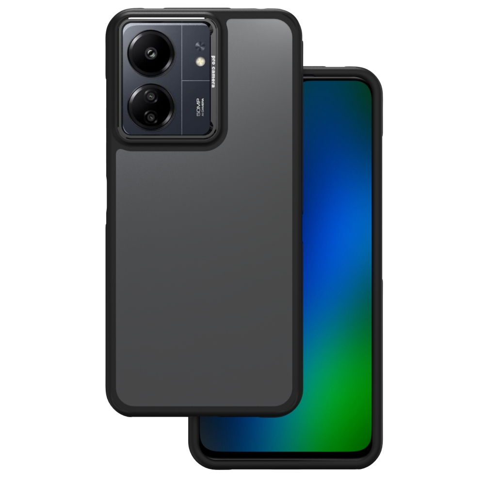 Crystal Black kryt pro Xiaomi Redmi 13C 4G / 13C 5G / Poco C65 black