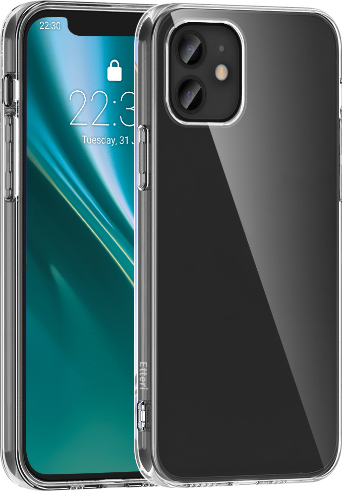 Průhledný kryt Etteri pro iPhone 12 / 12 Pro 6,1
