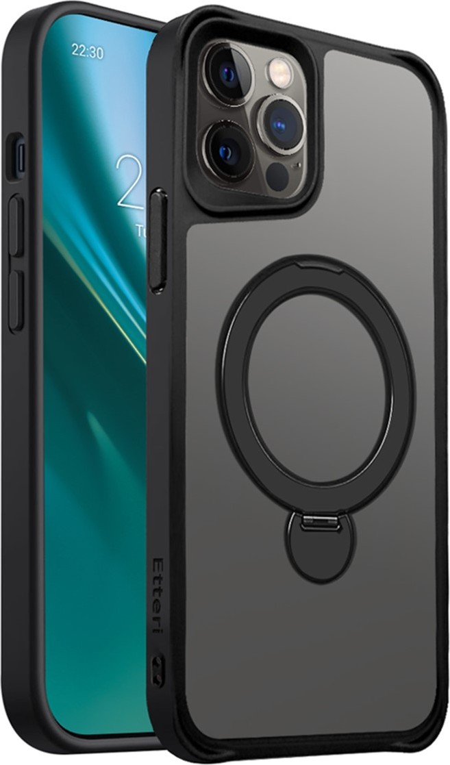 Pouzdro Etteri Matt Mag Ring pro iPhone 12 / 12 Pro 6.1