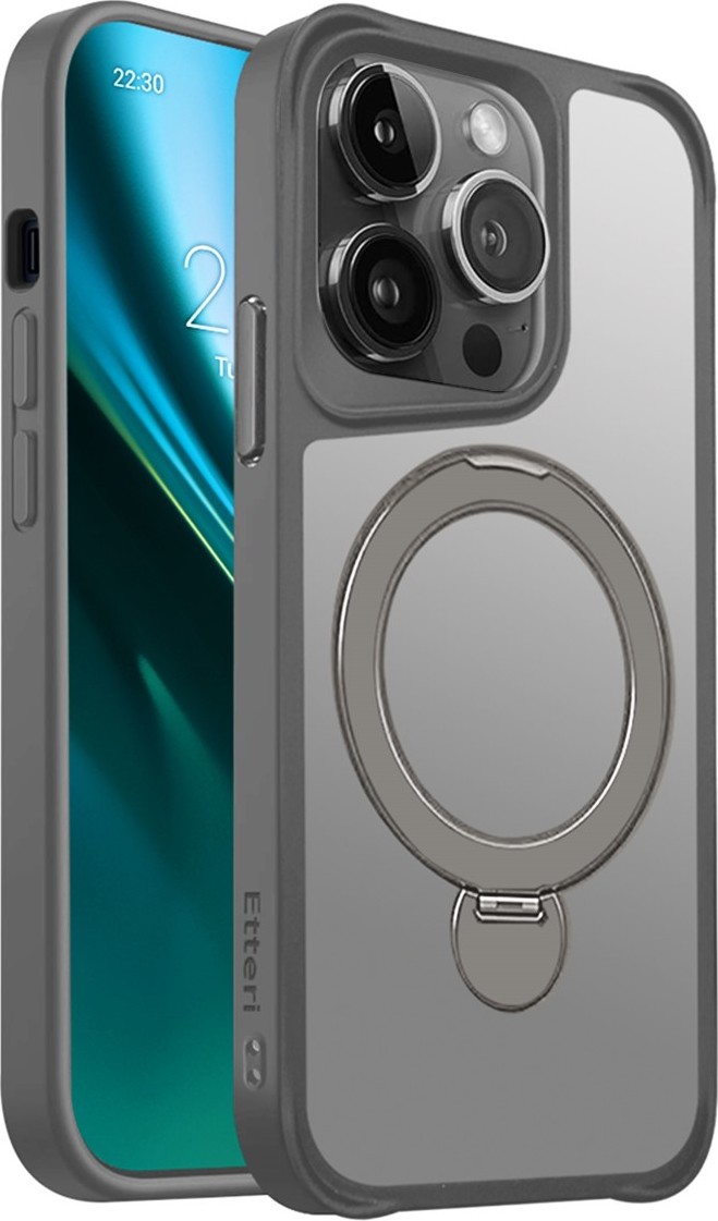 Pouzdro Etteri Matt Mag Ring pro iPhone 14 Pro 6.1
