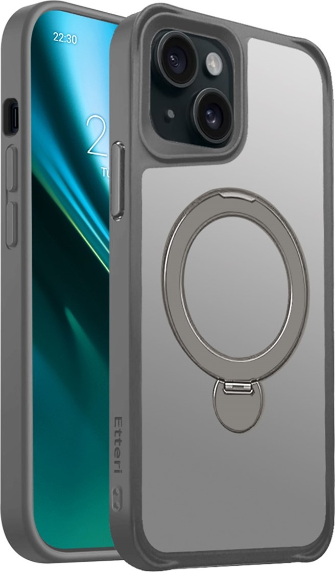 Kryt Etteri Matt Mag Ring pro iPhone 15 6,1