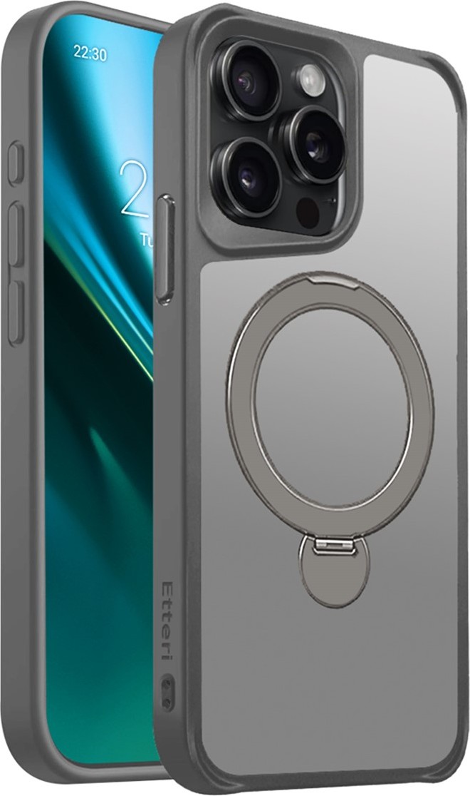 Pouzdro Etteri Matt Mag Ring pro iPhone 15 Pro Max 6,7