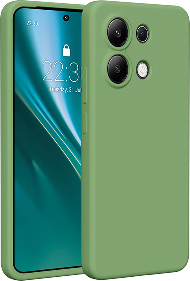 Silikonový kryt Etteri pro Xiaomi Redmi Note 13 4G světle zelený