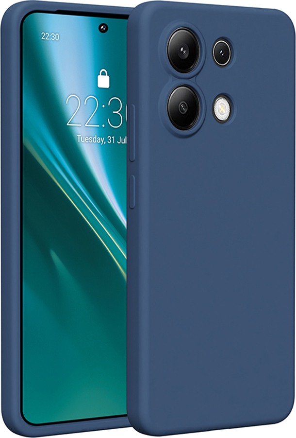 Etteri silikonové pouzdro pro Xiaomi Redmi Note 13 4G tmavě modré