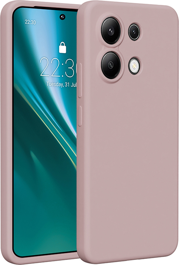 Silikonový kryt Etteri pro Xiaomi Redmi Note 13 4G světle růžový