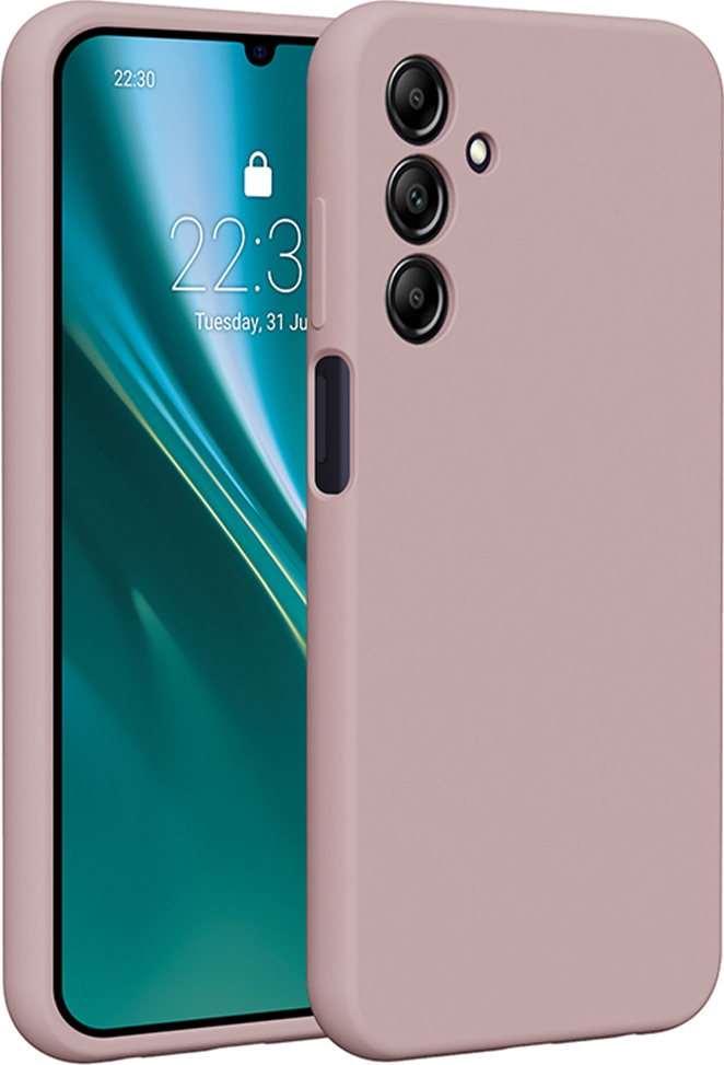 Silikonový kryt Etteri pro Samsung Galaxy A25 5G (globální) světle růžový